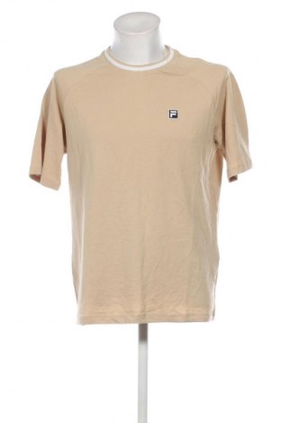 Herren T-Shirt FILA, Größe M, Farbe Beige, Preis 22,99 €