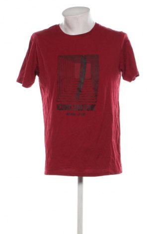 Herren T-Shirt ICONO, Größe L, Farbe Rot, Preis € 7,99