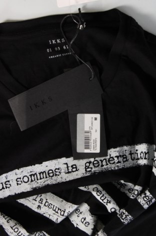 Tricou de bărbați IKKS, Mărime M, Culoare Negru, Preț 130,99 Lei