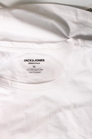 Ανδρικό t-shirt Jack & Jones, Μέγεθος XL, Χρώμα Λευκό, Τιμή 21,99 €