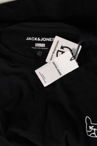 Tricou de bărbați Jack & Jones, Mărime L, Culoare Negru, Preț 76,99 Lei