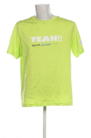 Męski T-shirt Jack & Jones, Rozmiar L, Kolor Zielony, Cena 33,99 zł