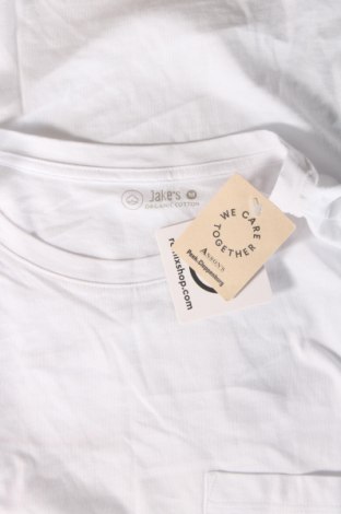 Tricou de bărbați Jake*s, Mărime M, Culoare Alb, Preț 51,99 Lei