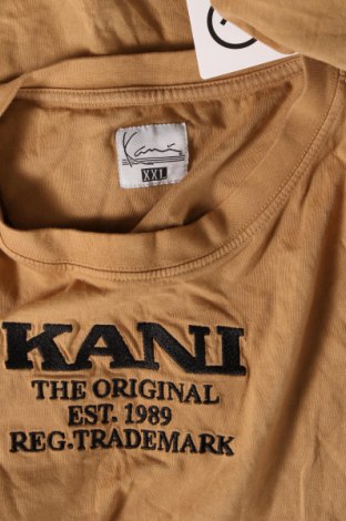 Ανδρικό t-shirt Karl Kani, Μέγεθος XXL, Χρώμα Καφέ, Τιμή 18,99 €