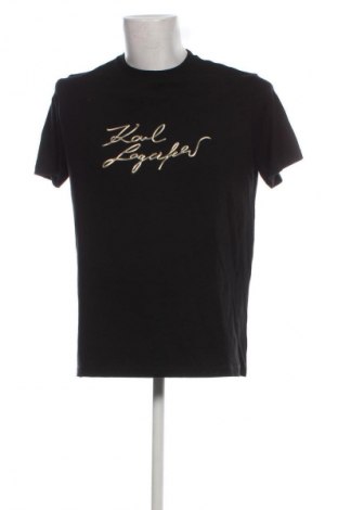 Ανδρικό t-shirt Karl Lagerfeld, Μέγεθος L, Χρώμα Μαύρο, Τιμή 44,49 €