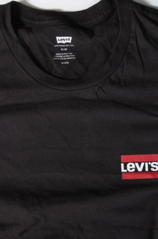 Мъжка тениска Levi's, Размер M, Цвят Черен, Цена 33,99 лв.