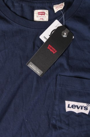 Мъжка тениска Levi's, Размер XXL, Цвят Син, Цена 45,49 лв.