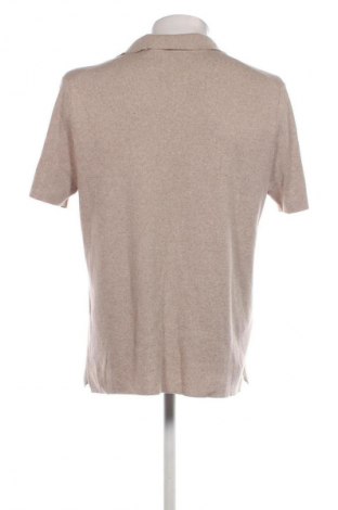 Ανδρικό t-shirt Mango, Μέγεθος L, Χρώμα  Μπέζ, Τιμή 6,49 €