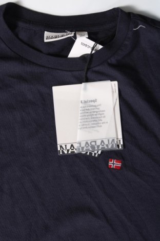 Męski T-shirt Napapijri, Rozmiar S, Kolor Niebieski, Cena 115,99 zł