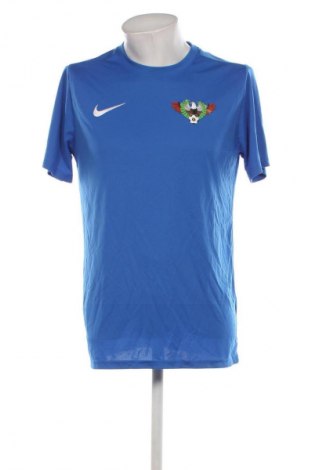 Herren T-Shirt Nike, Größe L, Farbe Blau, Preis 12,99 €