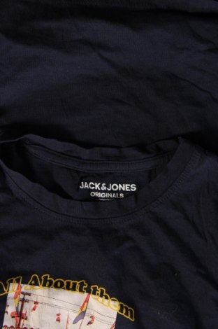 Ανδρικό t-shirt Originals By Jack & Jones, Μέγεθος S, Χρώμα Μπλέ, Τιμή 8,99 €