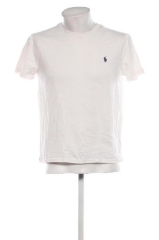 Męski T-shirt Polo By Ralph Lauren, Rozmiar L, Kolor Biały, Cena 389,99 zł