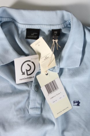 Мъжка тениска Scotch & Soda, Размер XL, Цвят Син, Цена 93,49 лв.