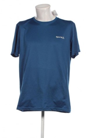 Herren T-Shirt Sports, Größe XXL, Farbe Blau, Preis € 9,29