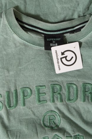 Мъжка тениска Superdry, Размер M, Цвят Зелен, Цена 34,49 лв.