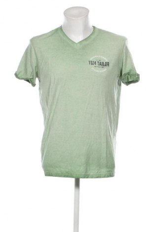 Ανδρικό t-shirt Tom Tailor, Μέγεθος L, Χρώμα Πράσινο, Τιμή 11,29 €