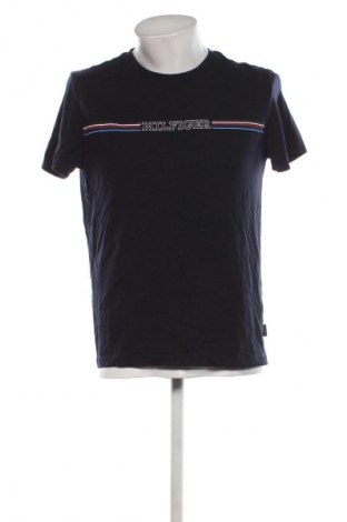 Męski T-shirt Tommy Hilfiger, Rozmiar XL, Kolor Niebieski, Cena 133,99 zł