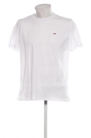 Ανδρικό t-shirt Tommy Jeans, Μέγεθος XL, Χρώμα Λευκό, Τιμή 27,99 €