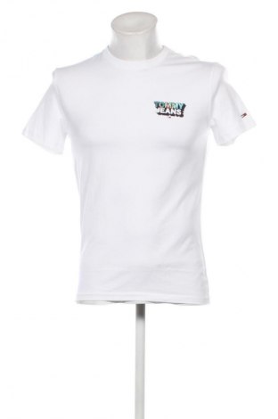 Ανδρικό t-shirt Tommy Jeans, Μέγεθος M, Χρώμα Λευκό, Τιμή 27,99 €