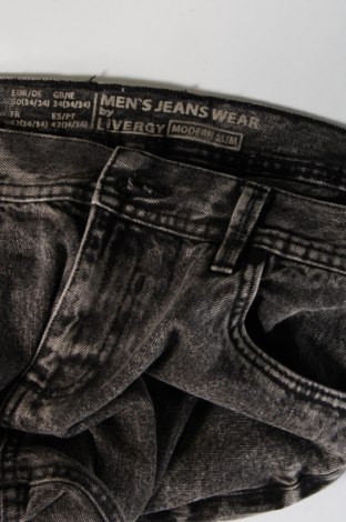 Herren Jeans Livergy, Größe L, Farbe Grau, Preis 9,49 €