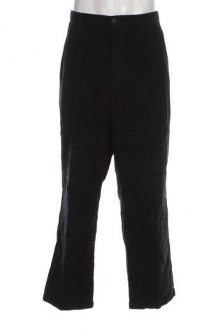 Pantaloni raiați de bărbați Claiborne, Mărime XL, Culoare Negru, Preț 37,99 Lei