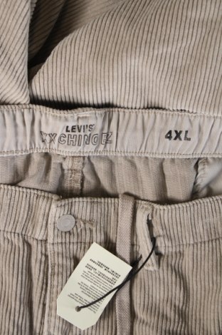 Ανδρικό κοτλέ παντελόνι Levi's, Μέγεθος 4XL, Χρώμα  Μπέζ, Τιμή 33,99 €