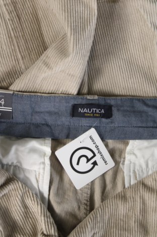 Pantaloni raiați de bărbați Nautica, Mărime M, Culoare Bej, Preț 38,99 Lei