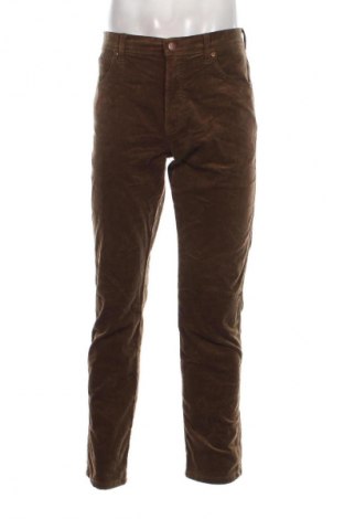 Herren Cordhose Wrangler, Größe M, Farbe Braun, Preis 8,99 €