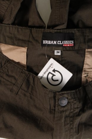 Pantaloni scurți de bărbați Urban Classics, Mărime L, Culoare Verde, Preț 53,99 Lei