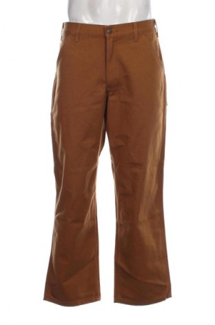 Pantaloni de bărbați Carhartt, Mărime L, Culoare Maro, Preț 513,29 Lei