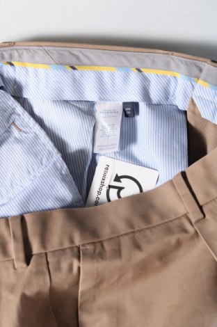 Pantaloni de bărbați Charles Tyrwhitt, Mărime XL, Culoare Bej, Preț 203,99 Lei