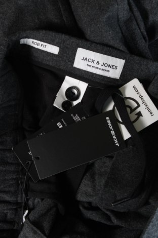 Ανδρικό παντελόνι Jack & Jones, Μέγεθος L, Χρώμα Γκρί, Τιμή 12,99 €