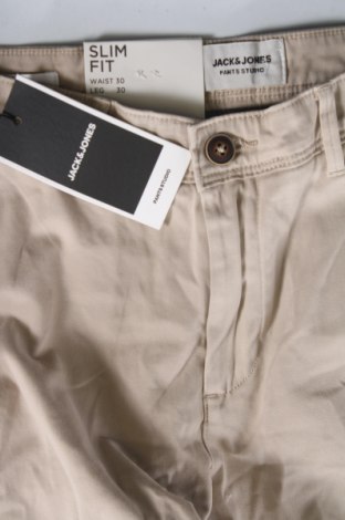 Herrenhose Jack & Jones, Größe S, Farbe Beige, Preis 15,99 €