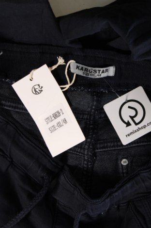 Pantaloni de bărbați KAROSTAR, Mărime XL, Culoare Albastru, Preț 113,99 Lei