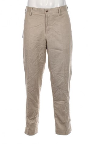 Pantaloni de bărbați Louis Philippe, Mărime XL, Culoare Bej, Preț 68,99 Lei