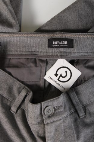 Herrenhose Only & Sons, Größe M, Farbe Grau, Preis € 14,49