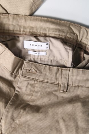 Herrenhose Reserved, Größe M, Farbe Beige, Preis 6,99 €