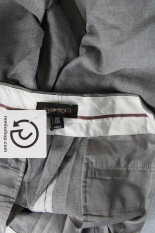 Pantaloni de bărbați River Island, Mărime M, Culoare Gri, Preț 47,49 Lei