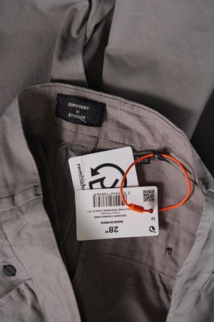 Férfi nadrág Superdry, Méret XS, Szín Szürke, Ár 22 410 Ft