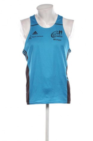 Herren Tanktop Adidas, Größe M, Farbe Blau, Preis € 3,99