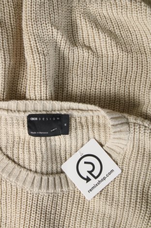 Męski sweter ASOS, Rozmiar M, Kolor Beżowy, Cena 43,99 zł