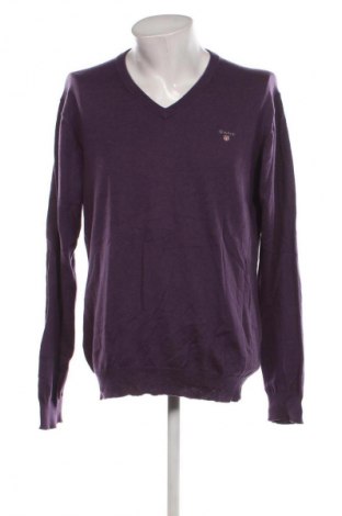 Herrenpullover Gant, Größe XL, Farbe Lila, Preis € 43,99