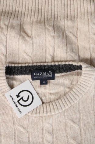 Herrenpullover Gaz Man, Größe M, Farbe Beige, Preis 8,49 €