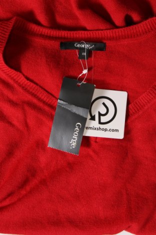 Herrenpullover George, Größe XXL, Farbe Rot, Preis € 12,99