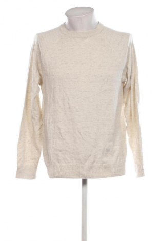 Herrenpullover H&M L.O.G.G., Größe L, Farbe Beige, Preis 9,49 €