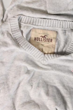 Herrenpullover Hollister, Größe L, Farbe Grau, Preis 23,99 €