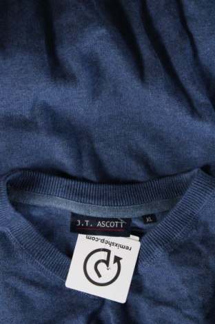 Herrenpullover J.t. Ascott, Größe XL, Farbe Blau, Preis 8,99 €