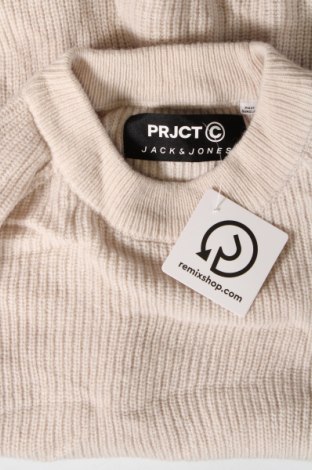 Herrenpullover Jack & Jones, Größe L, Farbe Beige, Preis € 12,99