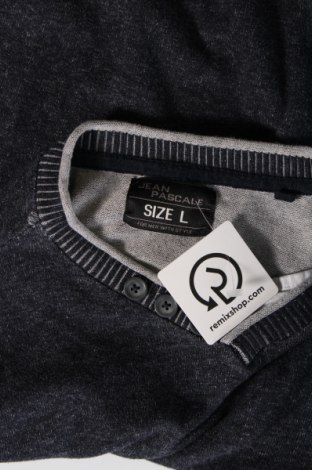 Męski sweter Jean Pascale, Rozmiar L, Kolor Niebieski, Cena 41,99 zł