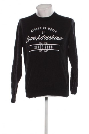 Pulover de bărbați Love Moschino, Mărime M, Culoare Negru, Preț 248,99 Lei